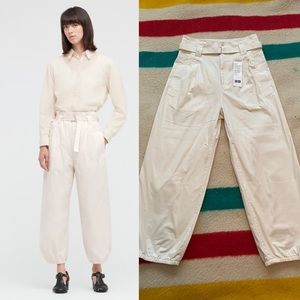 Lemaire for Uniqlo Uniqlo U twill balloon leg pant